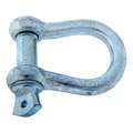 Campbell Chain & Fittings Shackle Scr Pin 1/2"Zinc T9600835